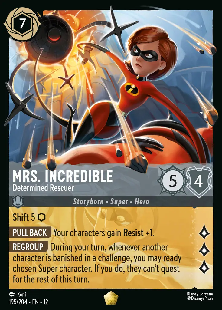 Mrs. Incredible - Determined Rescuer - Legendary