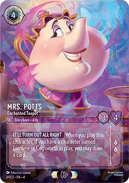 Mrs. Potts - Enchanted Teapot - Promo