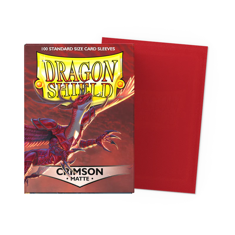 Matte Sleeves – Dragonshield – Crimson