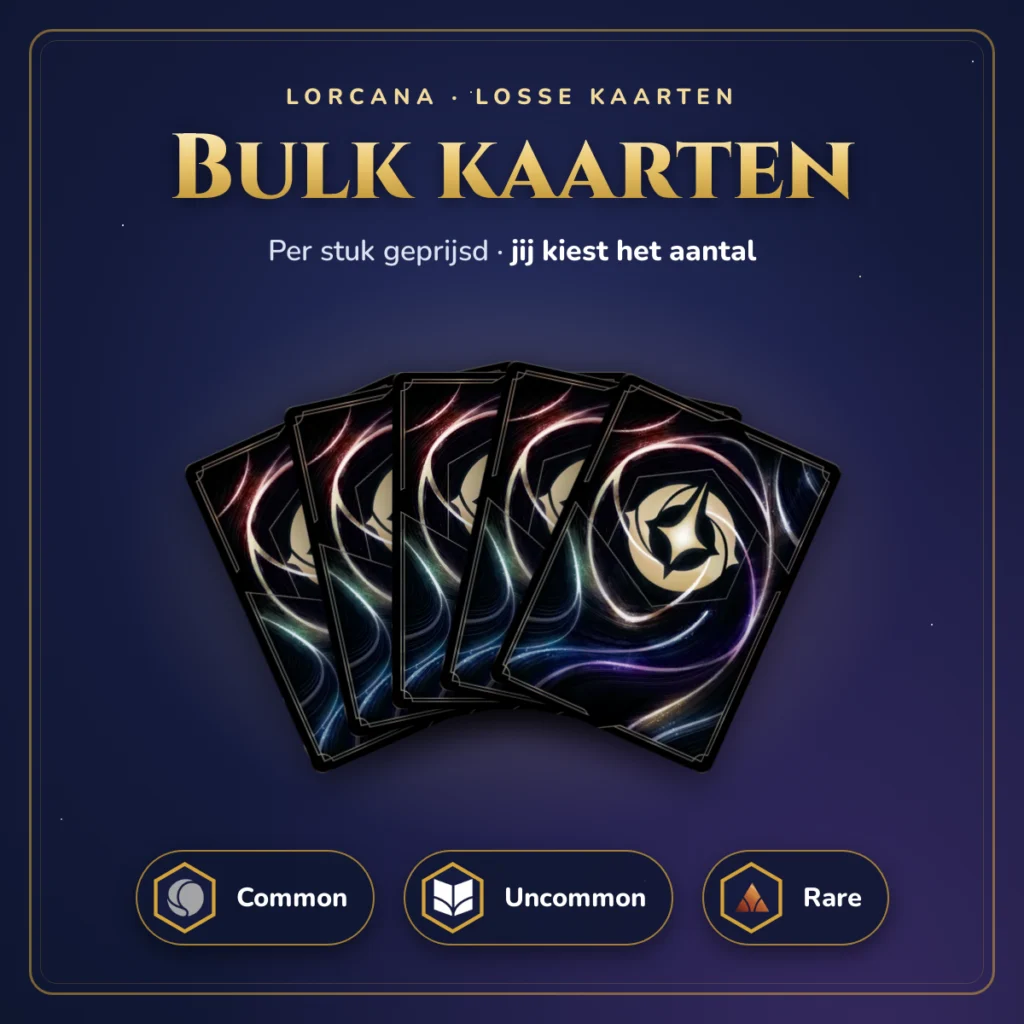 Bulk-Karten: Common, Uncommon & Rare