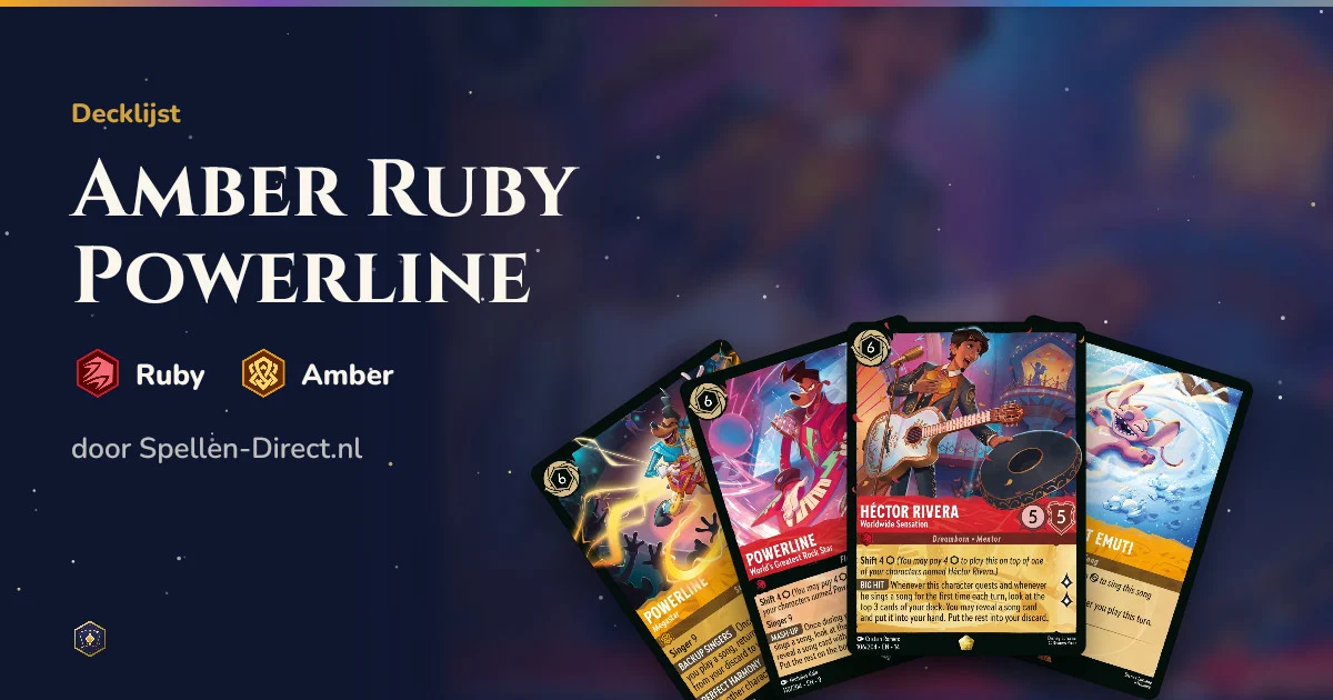 Deck list: Amber Ruby Powerline