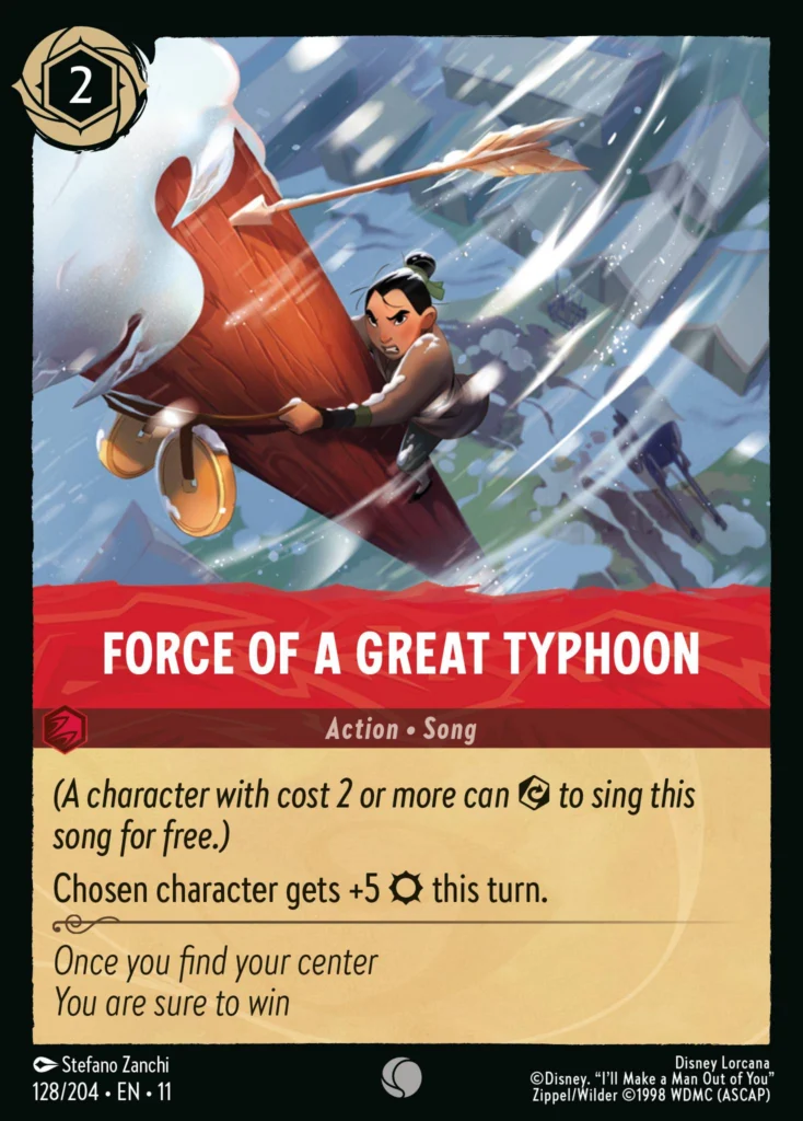 Force of a Great Typhoon