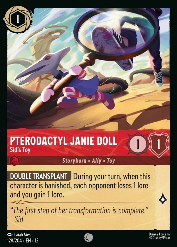 Pterodactyl Janie Doll - Sid's Toy