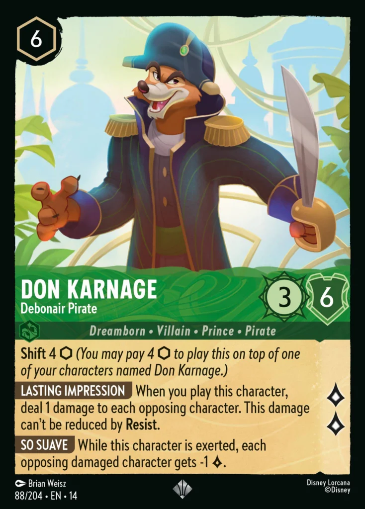 Don Karnage - Debonair Pirate