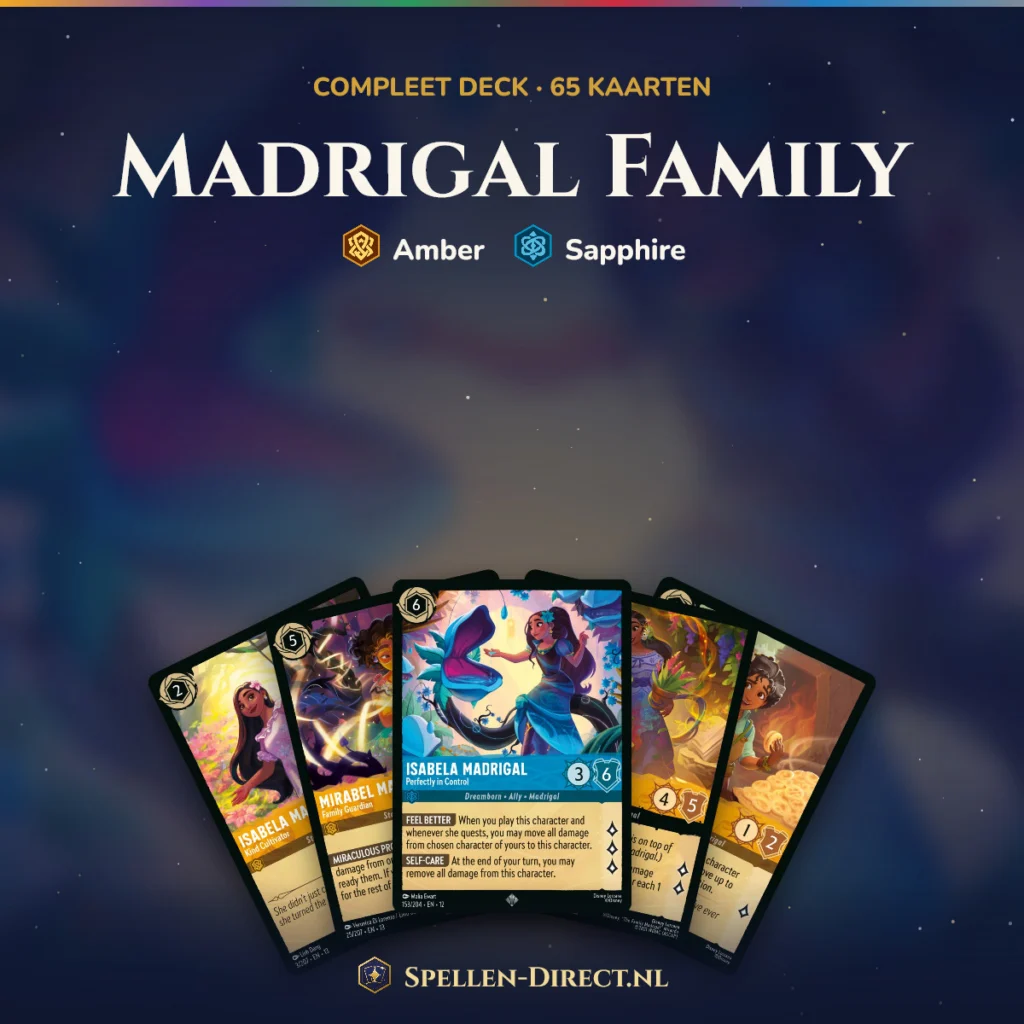 Madrigal Family – komplettes Lorcana Deck