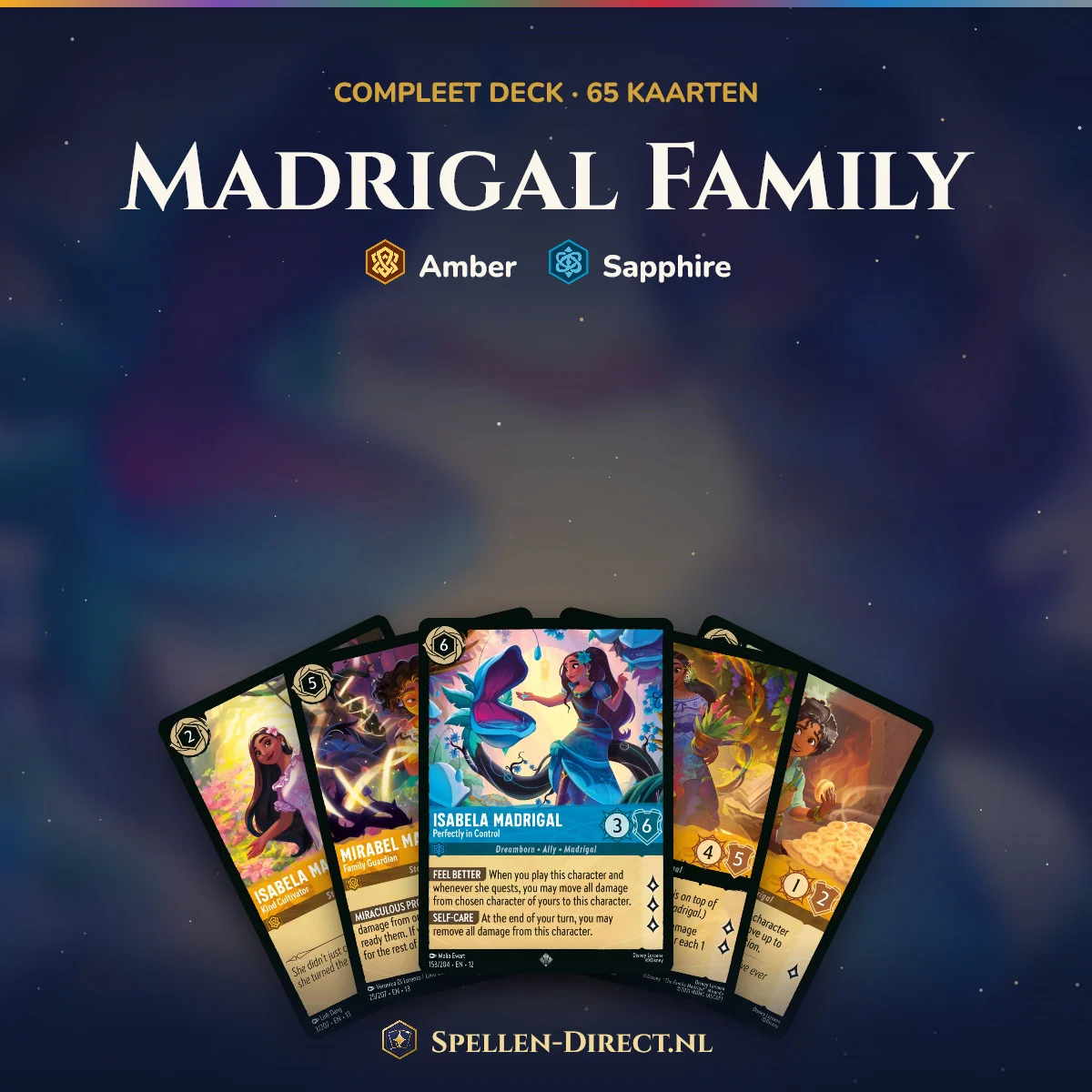 Madrigal Family – komplettes Lorcana Deck